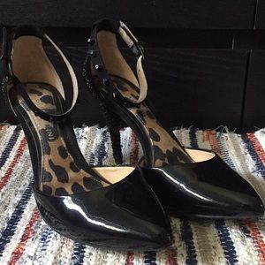 Black Pump Heels With Studded Detailing